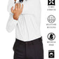 Society Of Threads Men's Slim Fit Moisture Wicking Wrinkle Free Dress Shirt Orange Size XX-Large