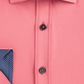Society Of Threads Men's Slim Fit Moisture Wicking Wrinkle Free Dress Shirt Orange Size XX-Large