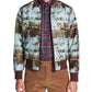 Brooklyn Brigade Men's Hunter Reversible Bomber Brown Size Large