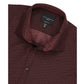 Calabrum Men's Regular Fit Performance Dress Shirt Red Size Large