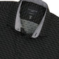 Calabrum Men's Regular Fit Performance Dress Shirt Black Size Large