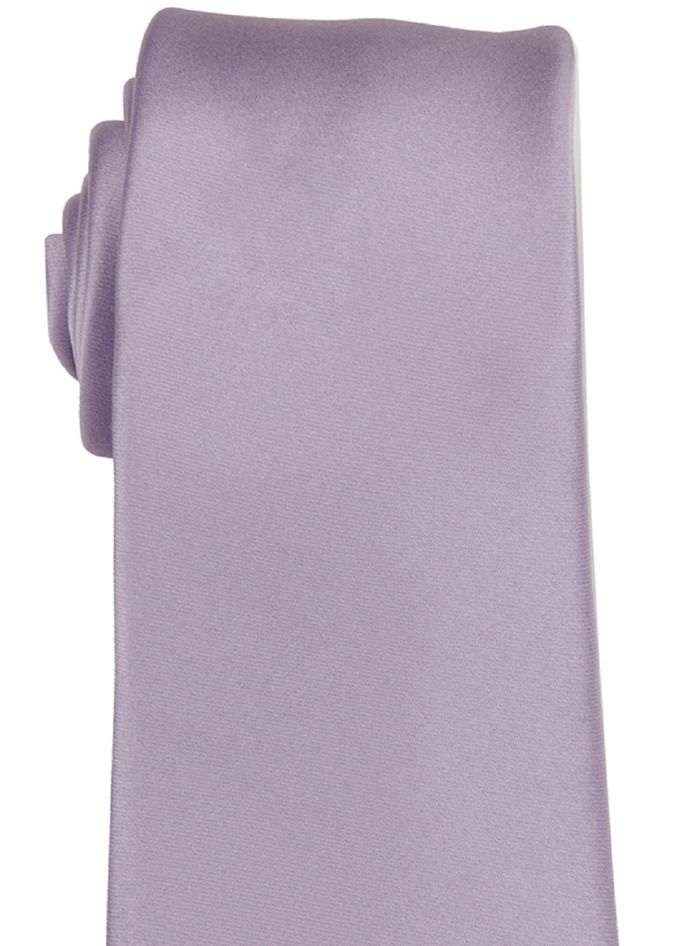 Construct Men's Satin Solid Tie Purple Size Regular