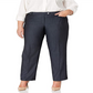 Calvin Klein Women's Plus Denim Modern Pant Blue Size 4