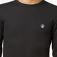 Volcom Men's Juan Largo Thermal Long Sleeve T-Shirt Black Size Medium