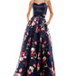 Crystal Dolls Women's Sweetheart Neckline Full Length Prom Gown Dress Blue Size 11