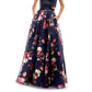 Crystal Dolls Women's Sweetheart Neckline Full Length Prom Gown Dress Blue Size 11