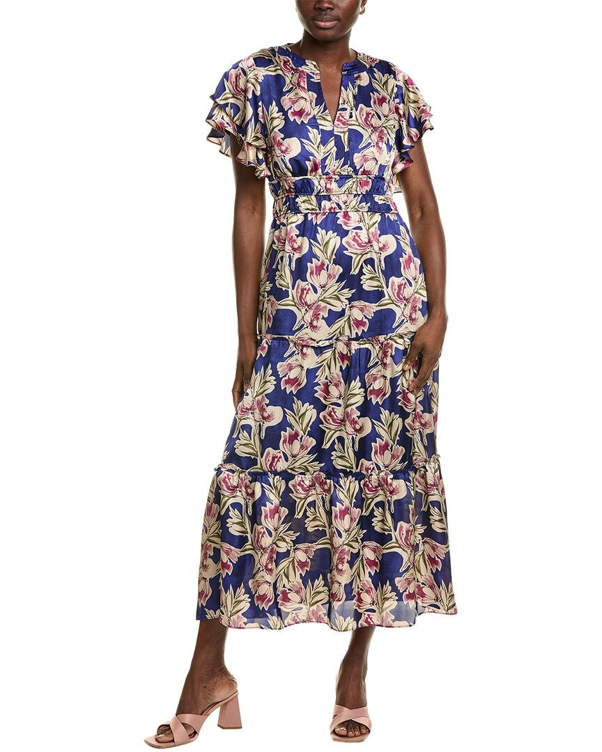 Julia Jordan Satin Maxi Dress