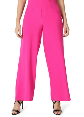 Julia Jordan Women's Halter Neck Jumpsuit Pink