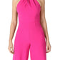 Julia Jordan Women's Halter Neck Jumpsuit Pink Size 8