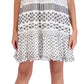 Robbie Bee Women's A Line Ruffled Hem Dress White Size Petite Medium