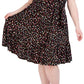 Robbie Bee Women's Faux Wrap Dress Black Size 1X