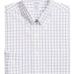 Brooks Brothers Men's Regent Slim Fit Non Iron Check Supima Cotton Dress Shirt White Size 17.5X33