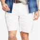Polo Ralph Lauren Men's Twill Flap Pockets Cargo Shorts White Size 30