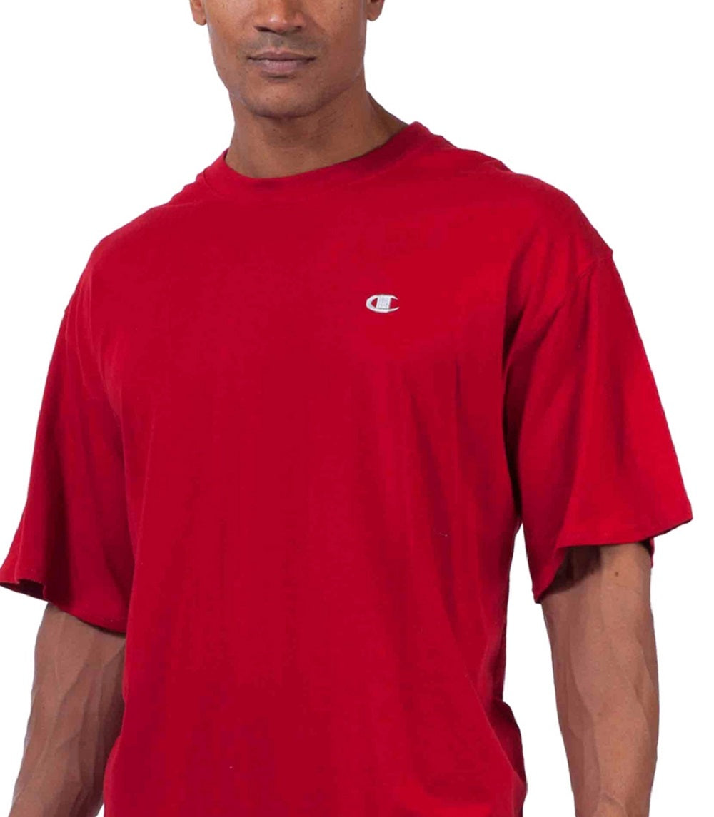 Champion Men's Big & Tall Classic Jersey Tee T-Shirts Red Size XXX-Large
