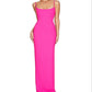 Nookie Women's Bailey Column Gown Pink Size Medium