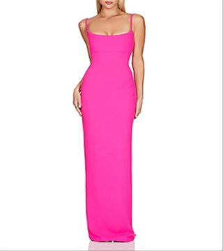 Nookie Women's Bailey Column Gown Pink Size Medium