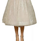 Bronx And Banco Women's Mademoiselle Bridal Midi Dress White Size Medium