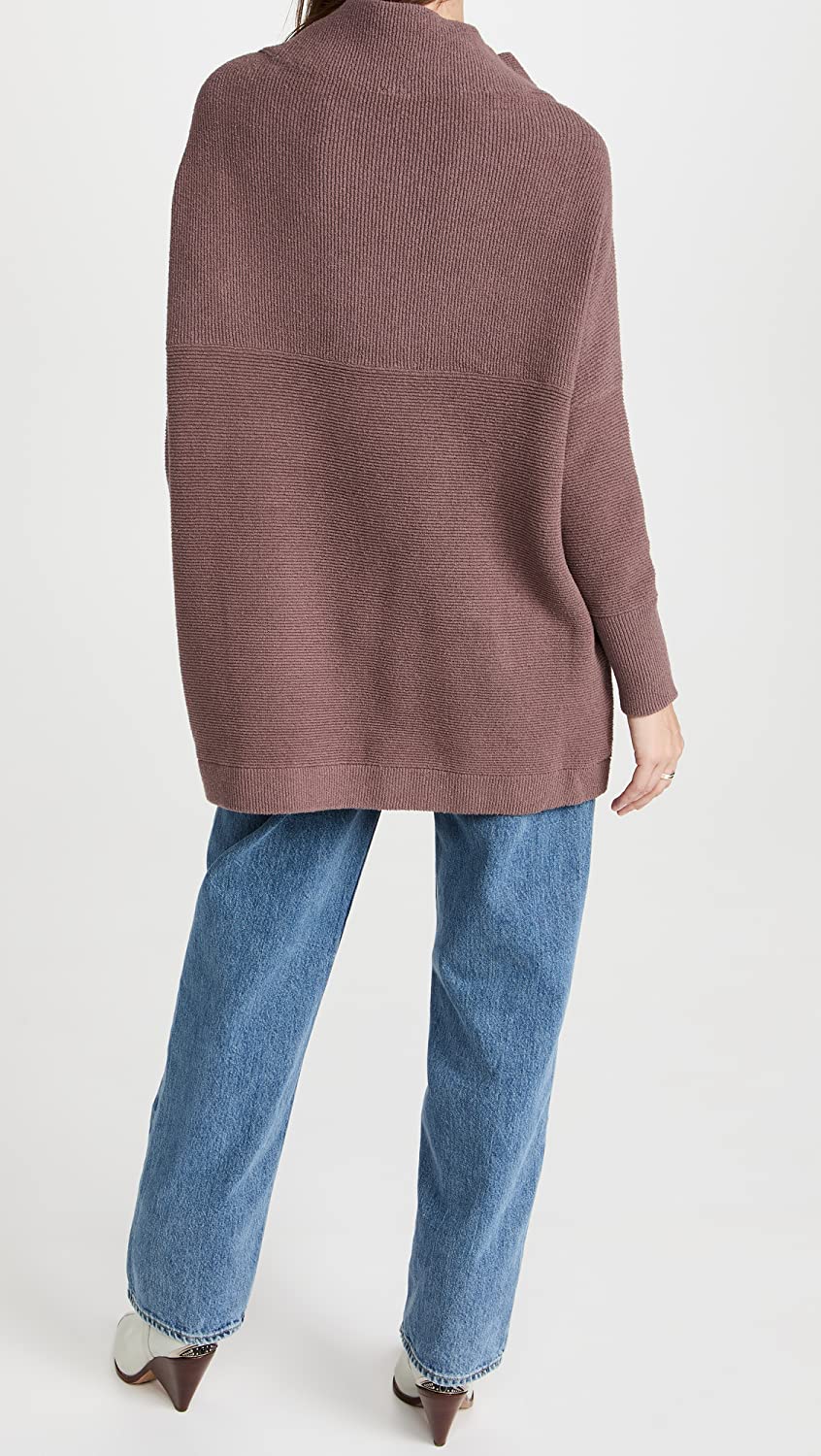 Free People Women's Ottoman Slouchy Tunic Brown Size X-Small