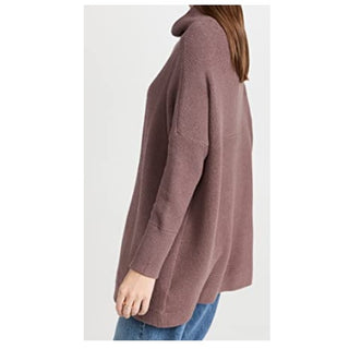 Free People Women's Ottoman Slouchy Tunic Brown Size Small