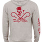 Salt Life Men's Skull And Hooks Hoodie Beige Size Medium
