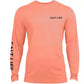 Salt Life Men's Pirates Cove Long Sleeve T-Shirt Pink Size XX-Large