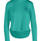Salt Life Women's Seaglass Bay High Low Hoodie Green Size L