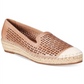 Bella Vita Women's Channing Cap Toe Espadrille Flats Brown Size 6.5 M