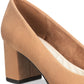 Easy Street Women's Proper Pumps Brown Size 8.5 M