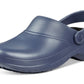 Easy Street Women's Slip Resistant Work Clog Blue Size 11 M