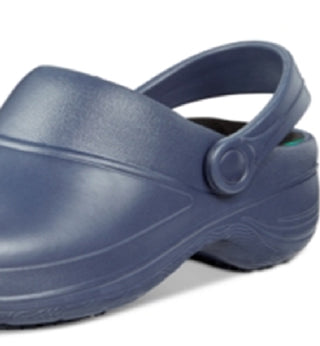 Easy Street Women's Slip Resistant Work Clog Blue Size 11 M