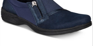 Easy Street Women's Dreamy Comfort Slip On Blue Size 9.5