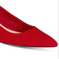 Bella Vita Women's Scarlett Slingback Pumps On Kitten Heel Red Size 9 W