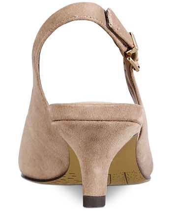 Bella Vita Women's Scarlette Slingback Pump Brown Size 7.5 M