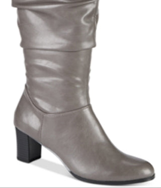 Easy Street Women's Tessla Slouch Boot Gray Size 7.5 M