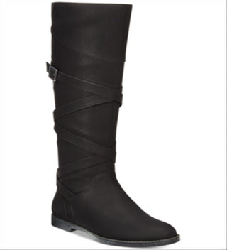 Easy Street Women's Memphis Boots Black Size 8.5 W