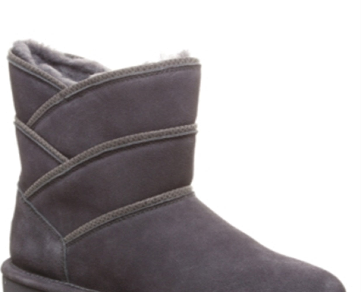 Bearpaw Women's Angela Fashion Boot Gray Size 8
