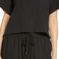 Honeydew Intimates Black Crop Pajama Top Size XS