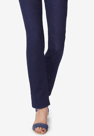 NYDJ Women's Sheri Tummy Control Slim Jeans Blue Size 2Petite