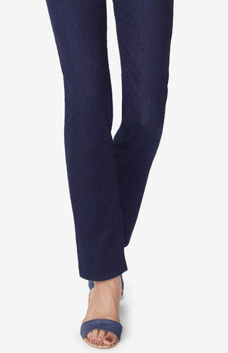 NYDJ Women's Sheri Tummy Control Slim Jeans Blue Size 4Petite