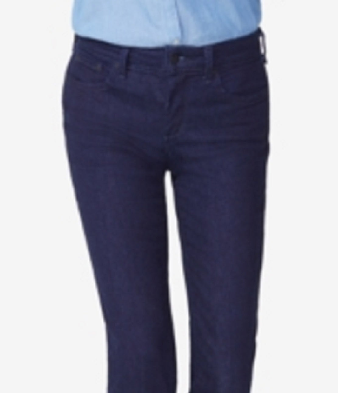 NYDJ Women's Sheri Tummy Control Slim Jeans Blue Size 6Petite