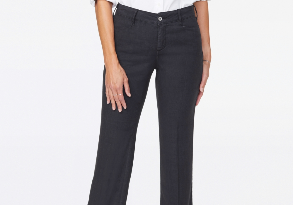 Nydj Women's Black Trouser Pants Size Medium