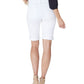 NYDJ Women's Rolled Cuff Shorts White Size 8