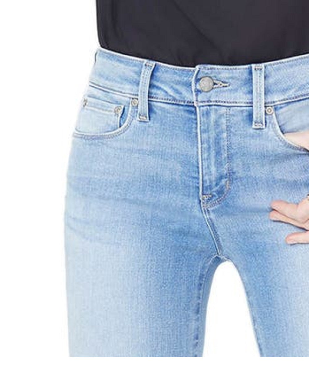NYDJ Women's Marilyn Stretch Straight Leg Jeans Blue Size 10