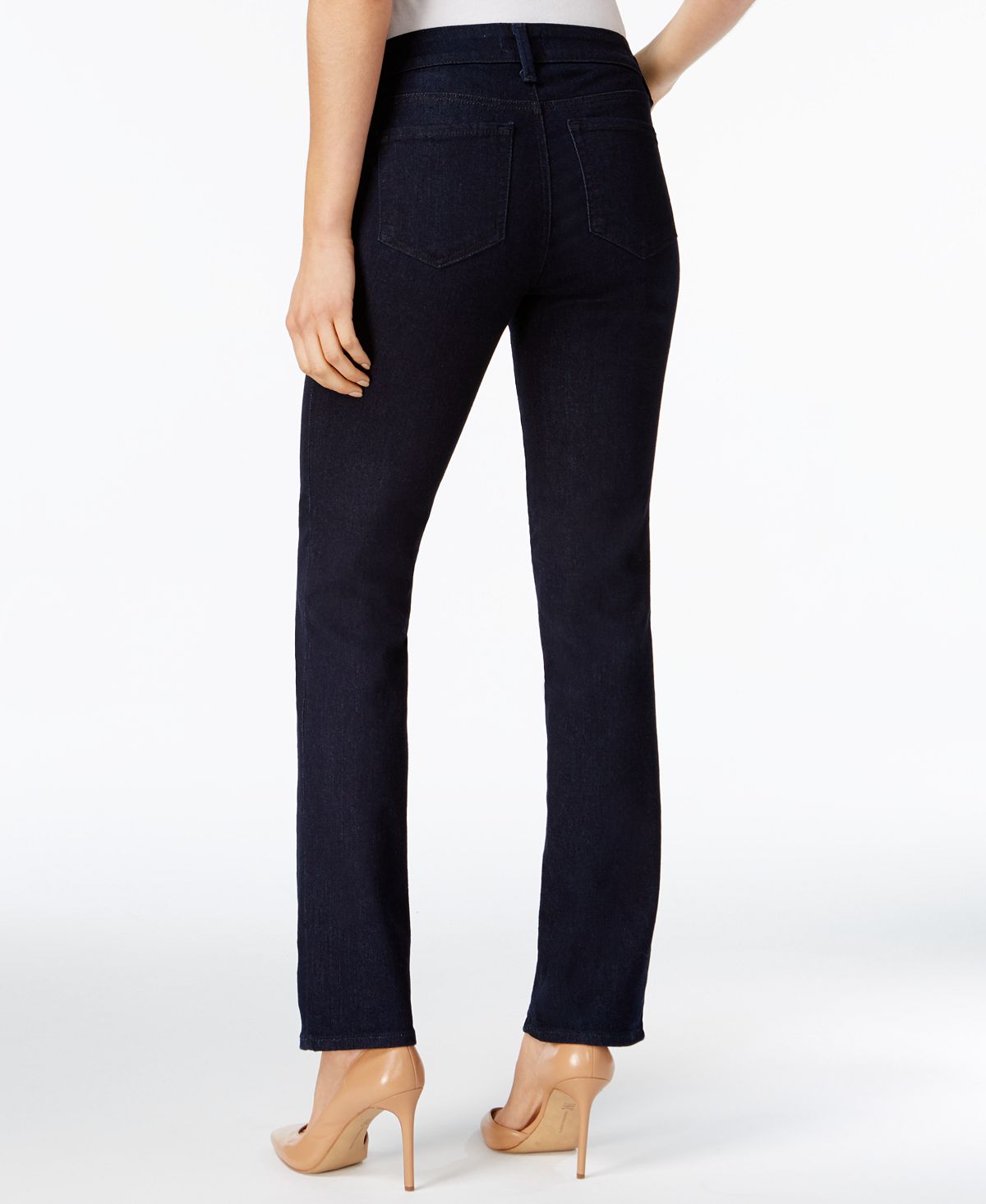 NYDJ Women's Sheri Slim Cut Jeans Blue Size 6