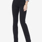 NYDJ Women's Barbara Tummy Control Bootcut Jeans Black Size 2Petite