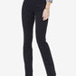 NYDJ Women's Barbara Tummy Control Bootcut Jeans Black Size 8Petite