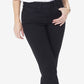NYDJ Women's Marilyn Tummy-Control Straight-Leg Jeans Black Size 12Petite