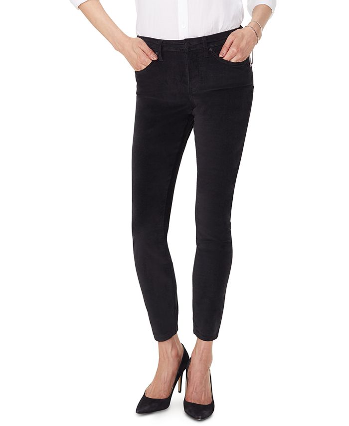 NYDJ Women's Ami Skinny Jeans Black Size 2