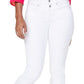 NYDJ Women's Marilyn Ankle Straight Leg Jeans White Size 4