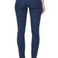 NYDJ Women's Alina Rhinestone Detail Stretch Skinny Jeans Blue Size 18